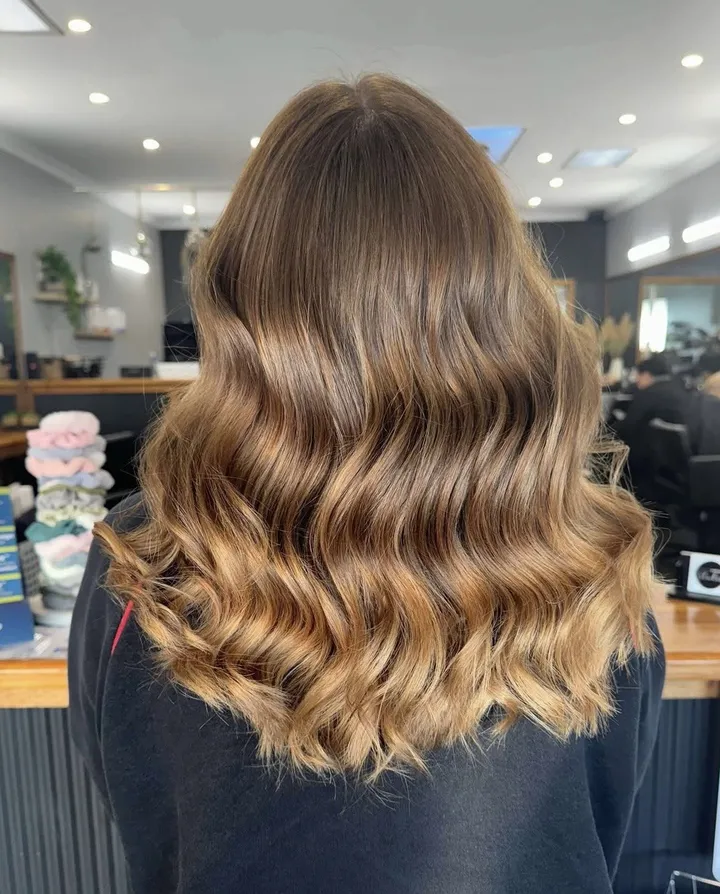 Honey balayage