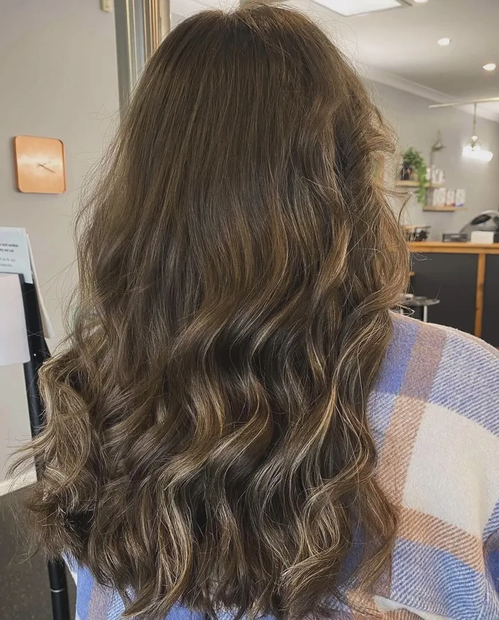 Brunette highlights