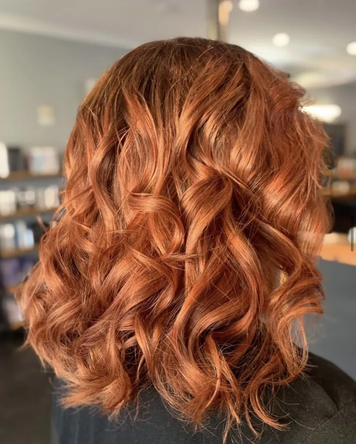 Ginger copper curls