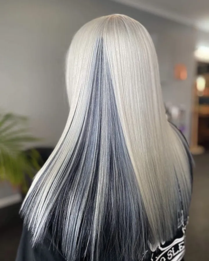 Platinum & charcoal
